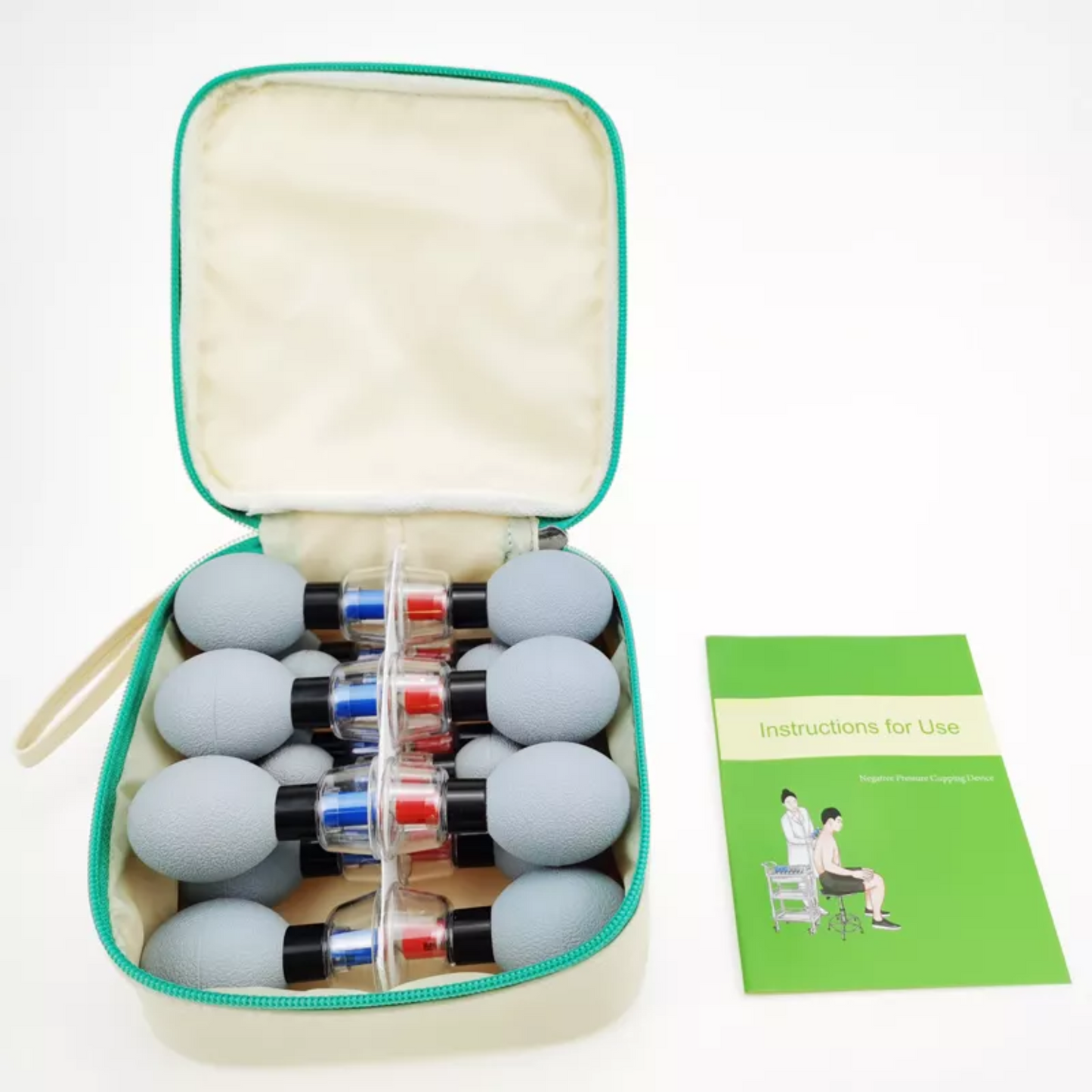 Juego de ventosas HACI - 18 ventosas