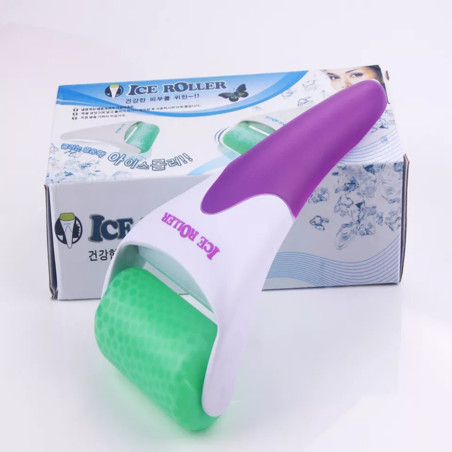 Rodillo de hielo refrescante para la piel