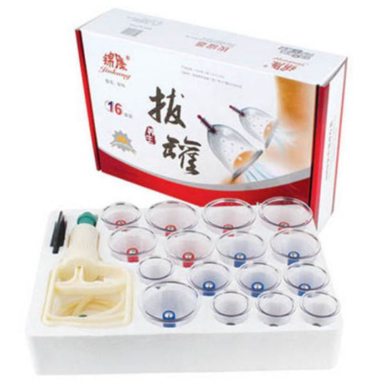 Juego de ventosas al vacío Jinkang 16 tazas
