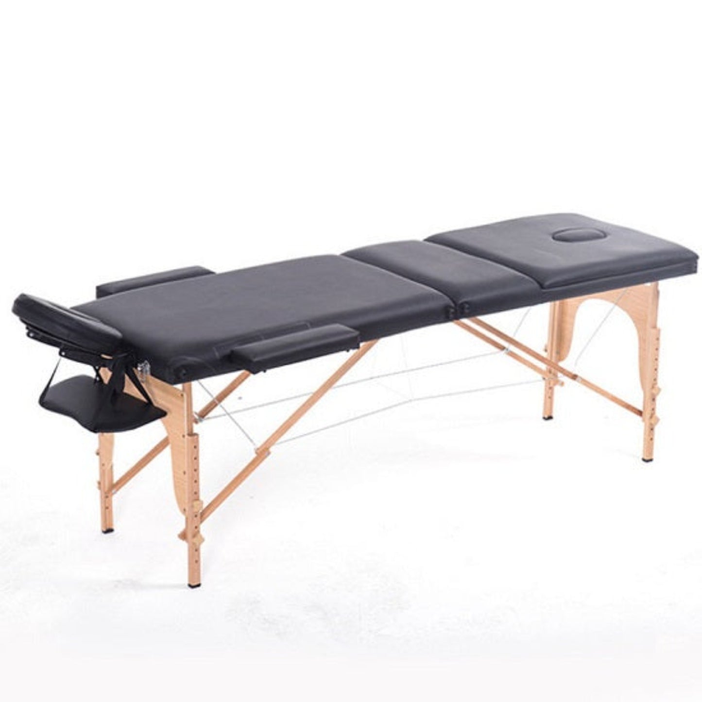 Mesa de masaje portátil de madera plegable 3 para SPA