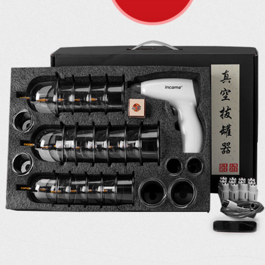 Home Use Portable Electric Cupping Therapy Set （24 pcs）