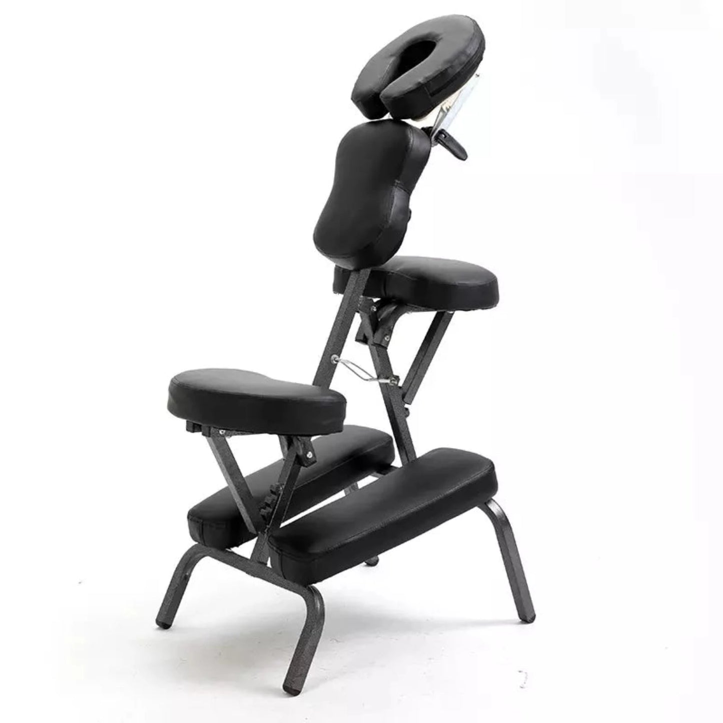 Fauteuil de massage pliable portable en cuir 