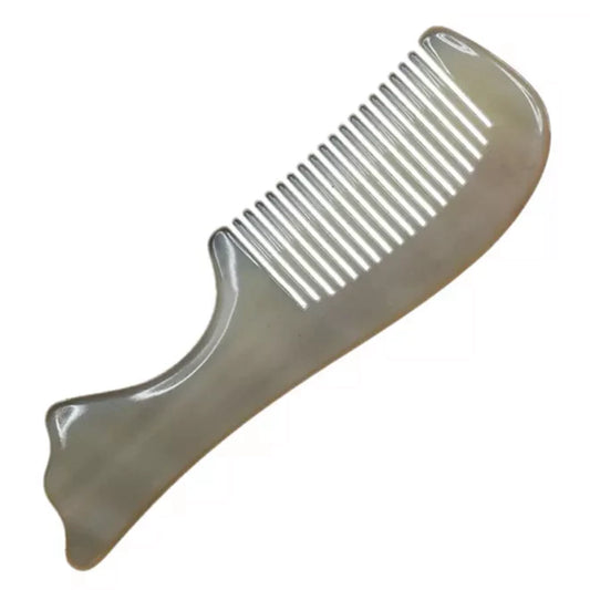 Water Buffalo Horn Gua Sha Massage Comb