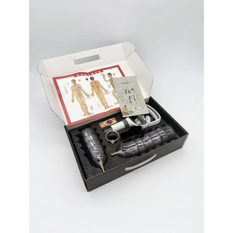 Jin Kang Traditional Biomagnetic Vacuum Cupping Therapy Set (12 Cups) suppliers