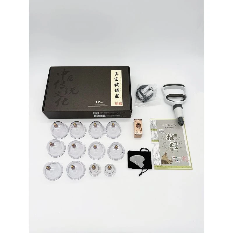 Jin Kang Traditional Biomagnetic Vacuum Cupping Therapy Set (12 Cups) best