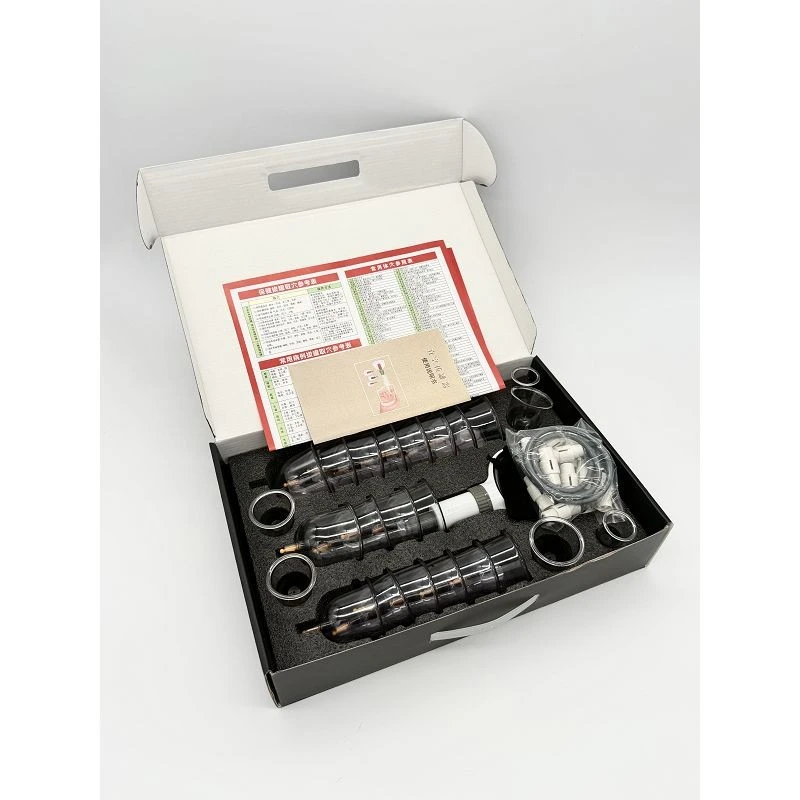 Jin Kang Traditional Biomagnetic Vacuum Cupping Therapy Set (24 Cups) factory