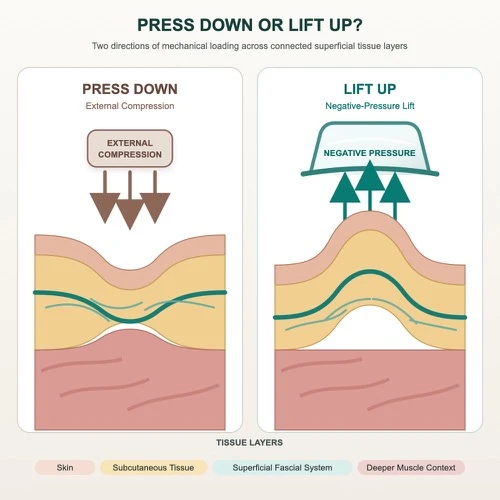 Press Down Or Lift Up? What Negative Pressure Actually Does in Body Cupping