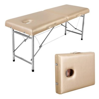 Adjustable Massage Table with Stainless Steel Legs
