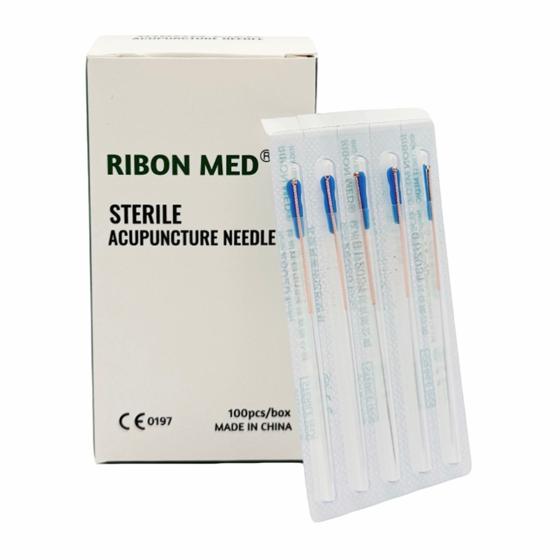 RIBON MED Copper Handle Without Tube Acupuncture