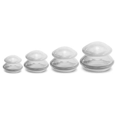 Vacuum Silicone Cupping Set 4 Cups